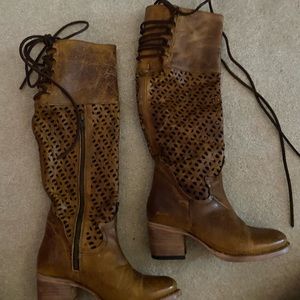 Freebird lace up boots